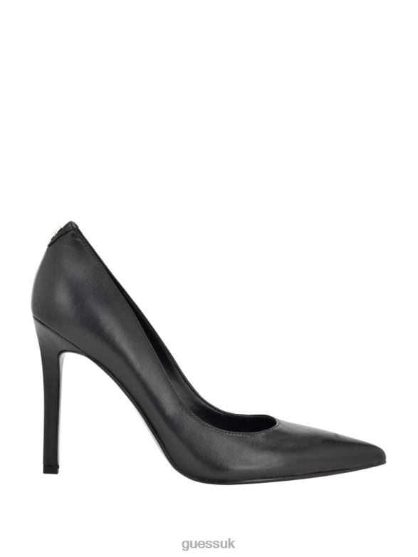 GUESS Women Seanna Suede Pump Black Footwear V28V63404