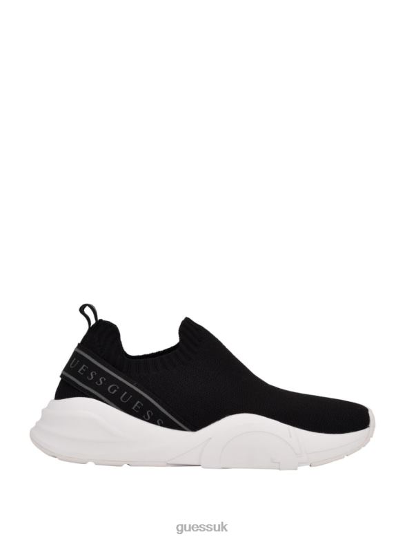 GUESS Women Bessea Sock Joggers Black1 Footwear V28V63335