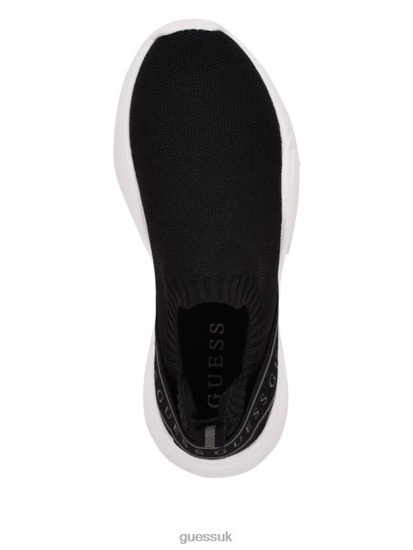 GUESS Women Bessea Sock Joggers Black1 Footwear V28V63335