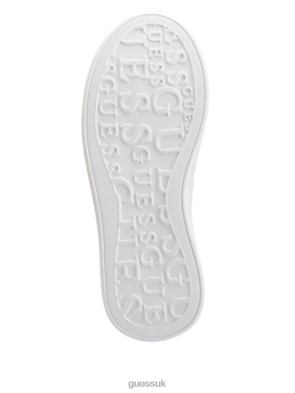 GUESS Women Cleva Logo Low-Top Sneakers Black Footwear V28V63357