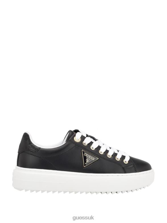 GUESS Women Denesa Low-Top Sneakers Black Footwear V28V63338