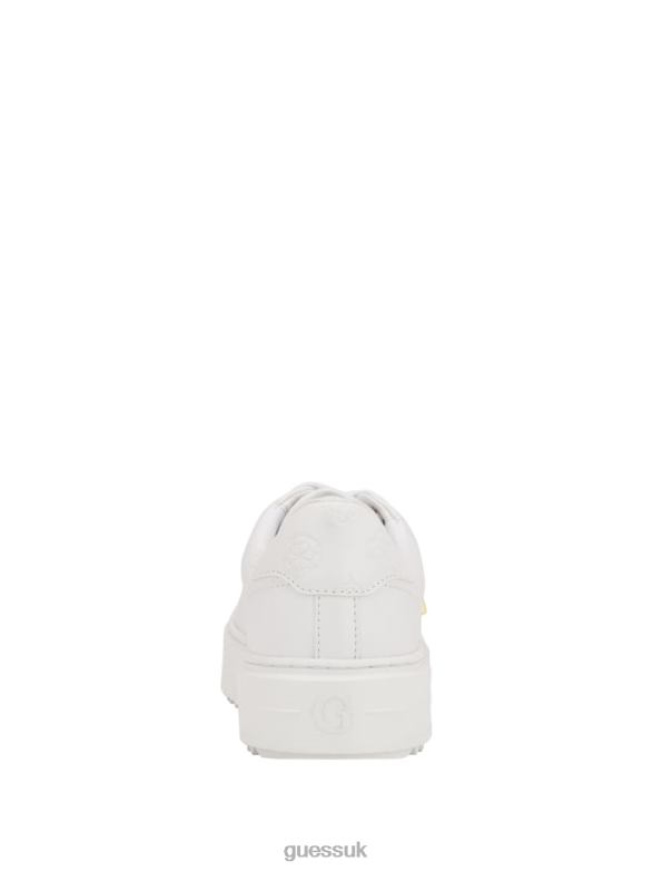 GUESS Women Denesa Low-Top Sneakers White Footwear V28V63347