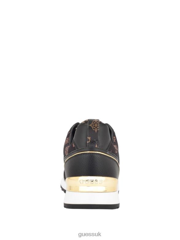 GUESS Women Kadlin Logo Sneakers Black Footwear V28V63339