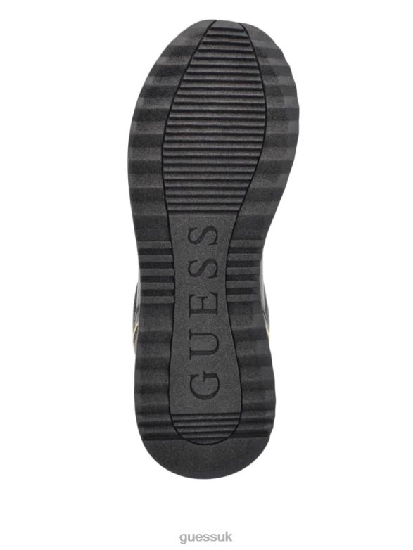 GUESS Women Kadlin Logo Sneakers Black Footwear V28V63339