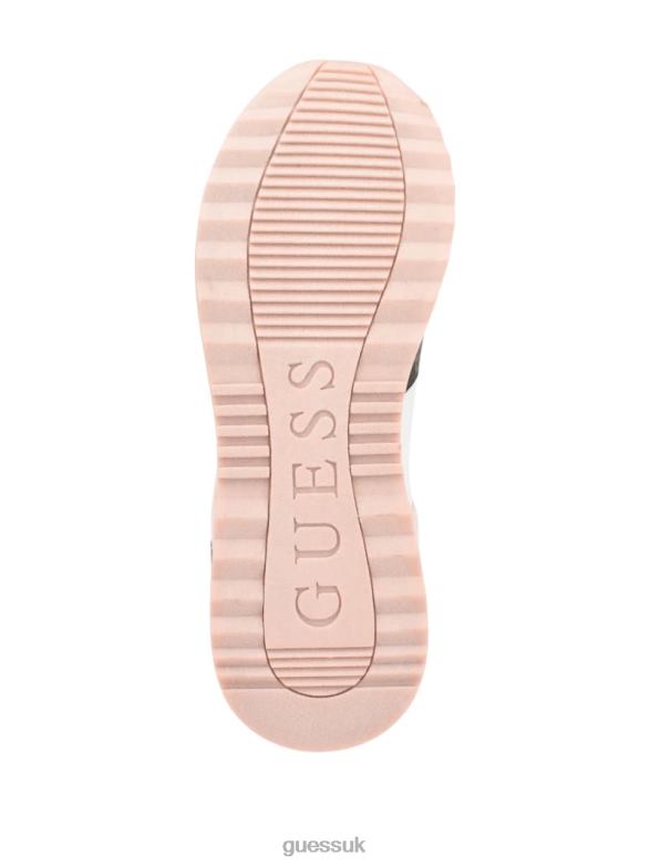 GUESS Women Kadlin Logo Sneakers Medium Pink Footwear V28V63346