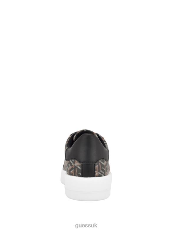 GUESS Women Reyhana G-Cube Low-Top Sneakers Black Footwear V28V63353