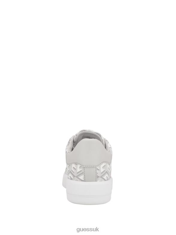 GUESS Women Reyhana G-Cube Low-Top Sneakers Light Grey Footwear V28V63332