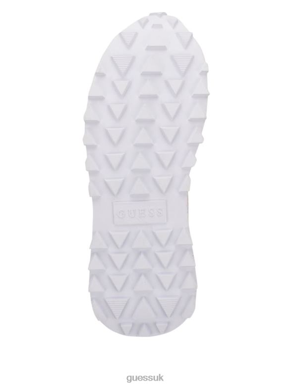 GUESS Women Selvie Sneakers White Multi Footwear V28V62507