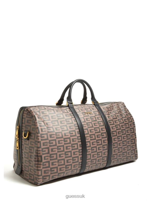 GUESS Men Escape Weekender Bag Brown Accessory V28V63231