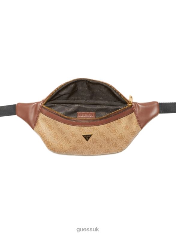 GUESS Men Vezzola Belt Bag Bamboo Accessory V28V63198