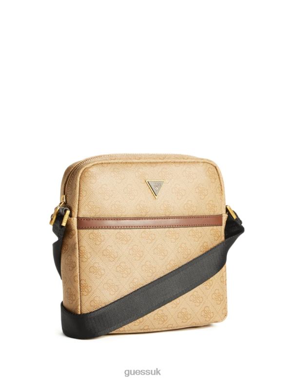 GUESS Men Vezzola Flat Crossbody Bamboo Accessory V28V63246