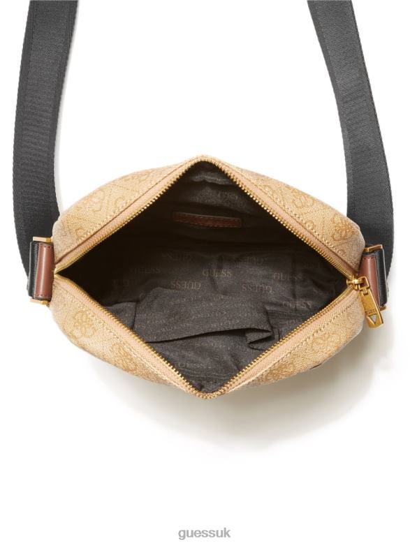 GUESS Men Vezzola Flat Crossbody Bamboo Accessory V28V63246
