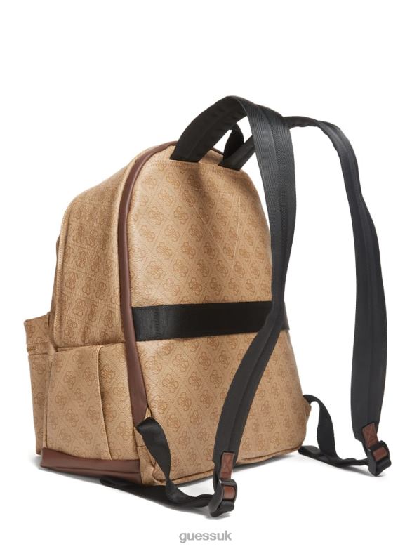 GUESS Men Vezzola Round Backpack Bamboo Accessory V28V63197