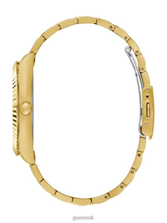 GUESS Men Analog Watch Gold Accessory V28V63603