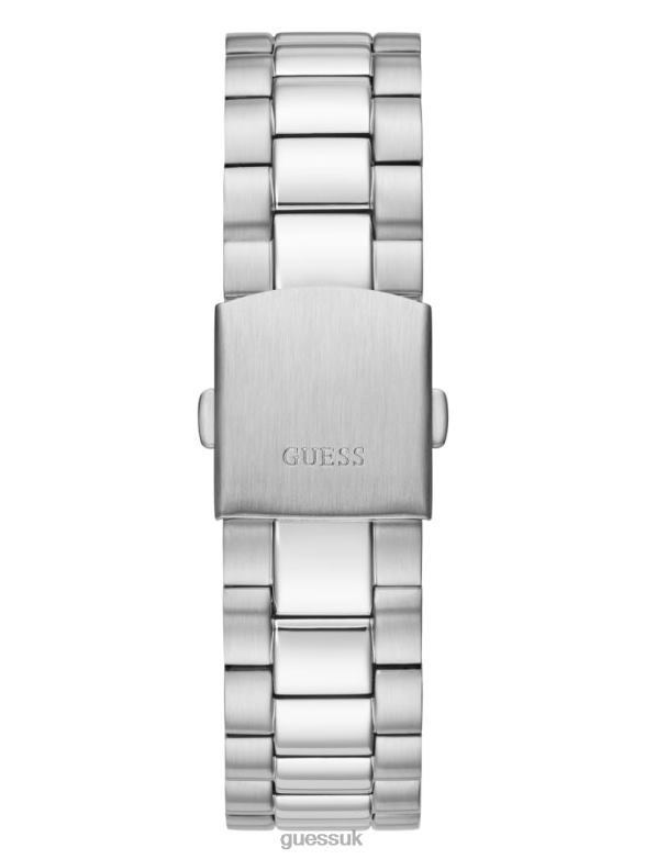 GUESS Men Analog Watch Silver Accessory V28V63605