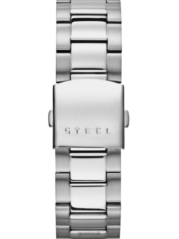 GUESS Men Classic Watch Silver Accessory V28V63562