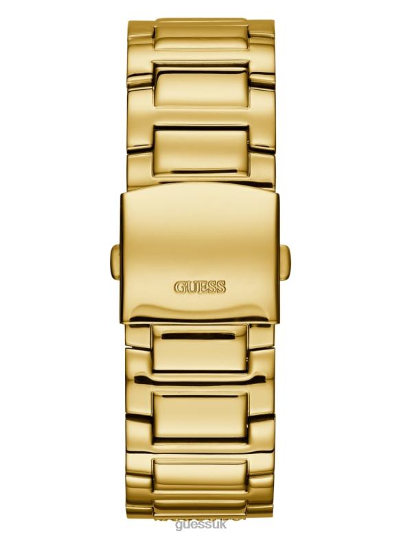 GUESS Men Multifunction Watch Gold Accessory V28V63553