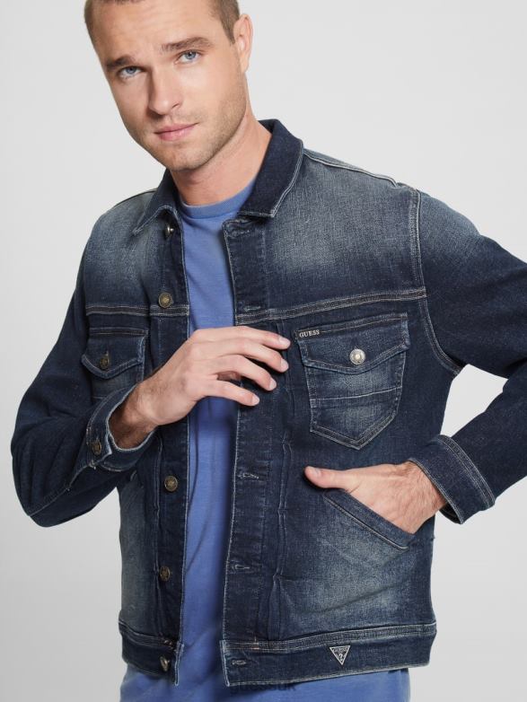 GUESS Men Eco Dillon Jacket Palisades Apparel V28V64183