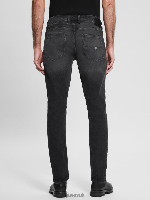 GUESS Men Destroyed Tapered Jeans Victory Apparel V28V64067