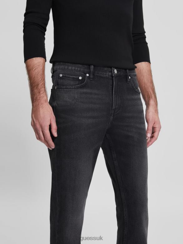 GUESS Men Eco Bootcut Jeans Dark Eclipse Apparel V28V64036
