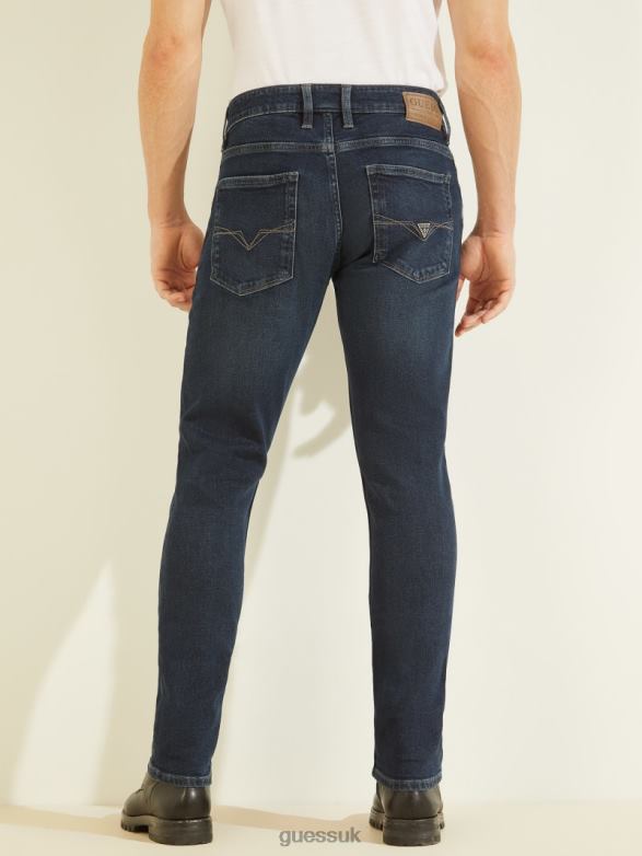 GUESS Men Eco Tapered Jeans Blackwater Apparel V28V64066