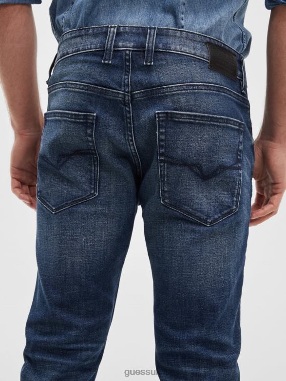 GUESS Men Regular Straight Jeans Inkwell Wash Apparel V28V63950