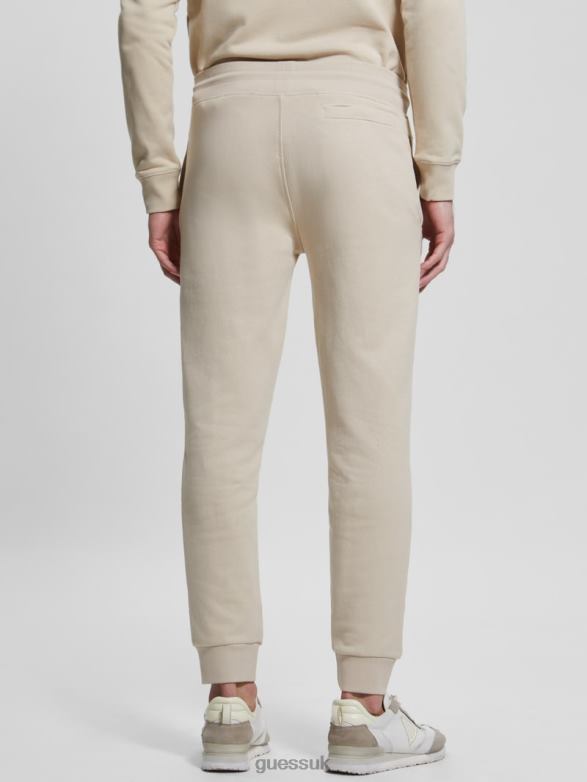 GUESS Men Eco Aldwin Logo Pants Cemento Apparel V28V64012
