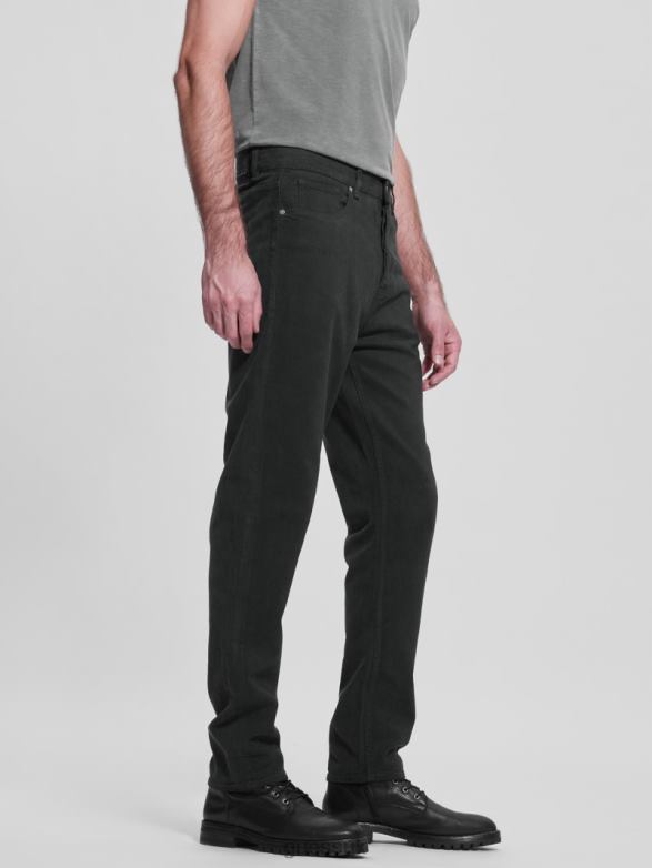 GUESS Men Eco James Slim Woven Pants Alpine Grove Apparel V28V64013