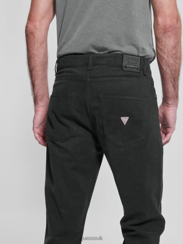 GUESS Men Eco James Slim Woven Pants Alpine Grove Apparel V28V64013