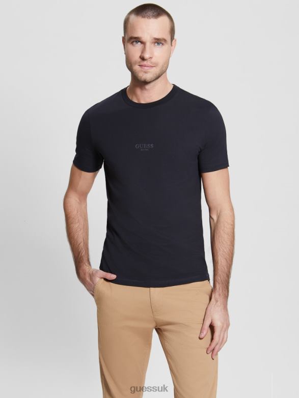 GUESS Men Eco Aidy Tee Bleu Elegant Apparel V28V64099