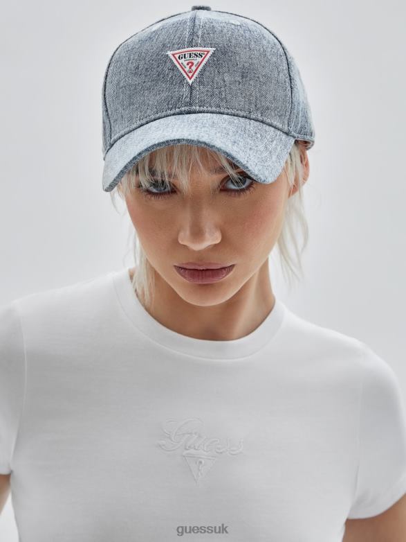 GUESS Unisex Originals Acid-Wash Dad Hat Go Jackie Acid Wash Accessory V28V63803