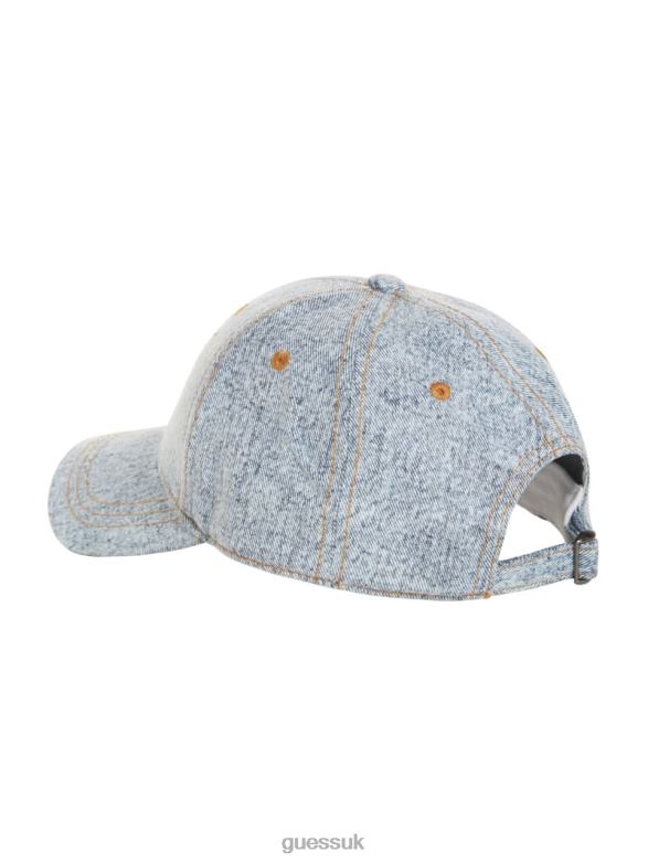 GUESS Unisex Originals Acid-Wash Dad Hat Go Jackie Acid Wash Accessory V28V63803