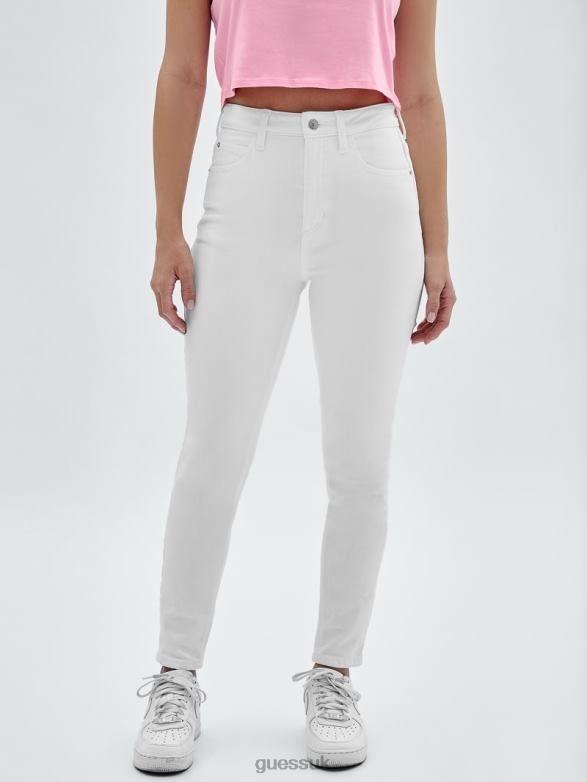 GUESS Unisex Originals Kit Skinny Jeans Go Ecru Wash Apparel V28V6205