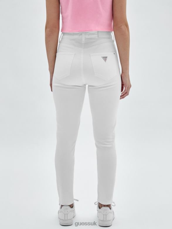 GUESS Unisex Originals Kit Skinny Jeans Go Ecru Wash Apparel V28V6205