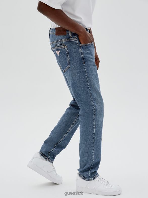 GUESS Unisex Originals Kit Straight Jeans Go Coltrane Medium Wash Apparel V28V64048