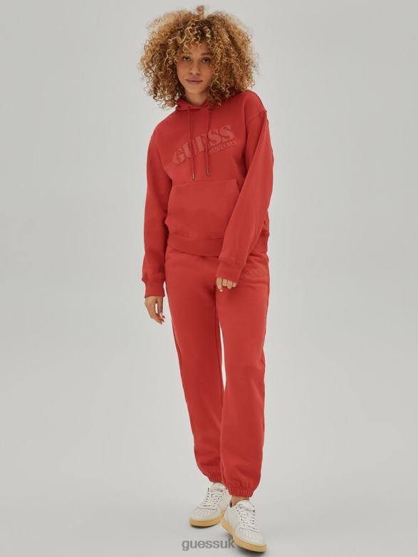 GUESS Unisex Originals Kit Sweatpants Pagoda Red Apparel V28V62470