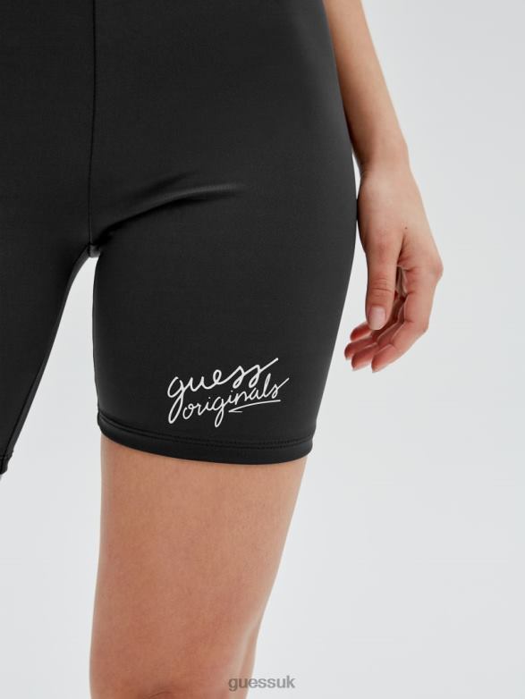 GUESS Unisex Originals Bike Shorts Black Apparel V28V62157
