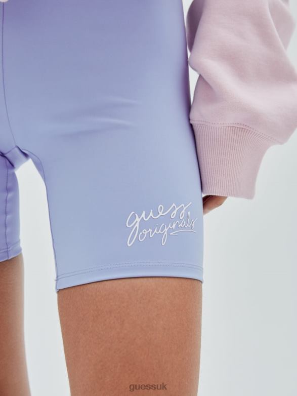 GUESS Unisex Originals Bike Shorts Sonic Pearl Apparel V28V62170