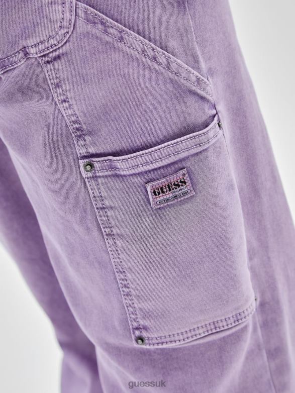 GUESS Unisex Originals Kit Carpenter Jeans Go Iris Wash Apparel V28V6123