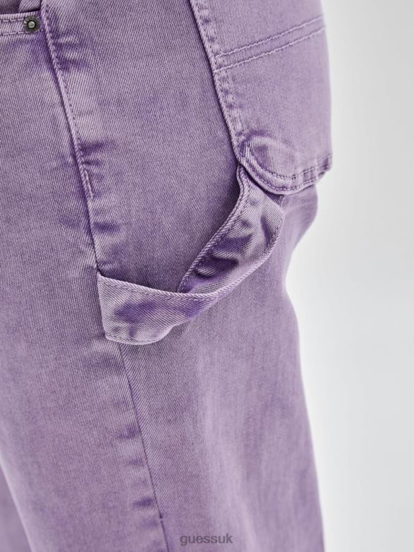 GUESS Unisex Originals Kit Carpenter Jeans Go Iris Wash Apparel V28V6123