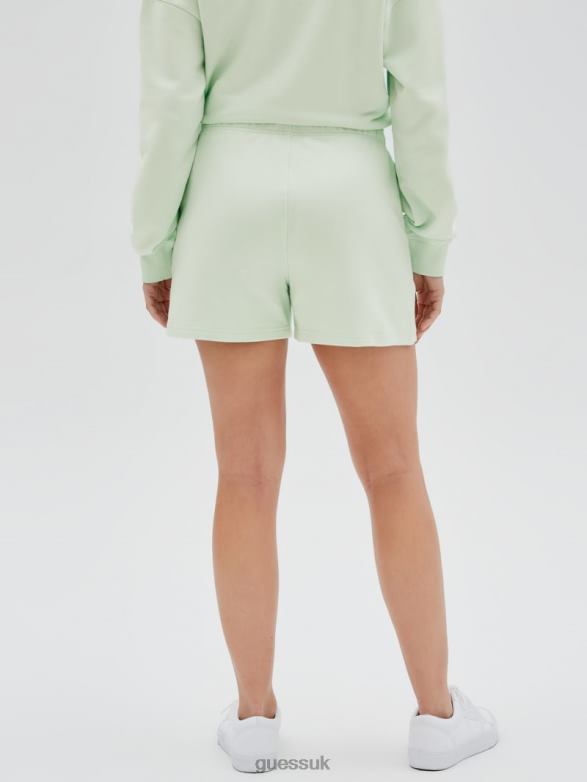 GUESS Unisex Originals Polo Shorts Soft Jade Apparel V28V62169
