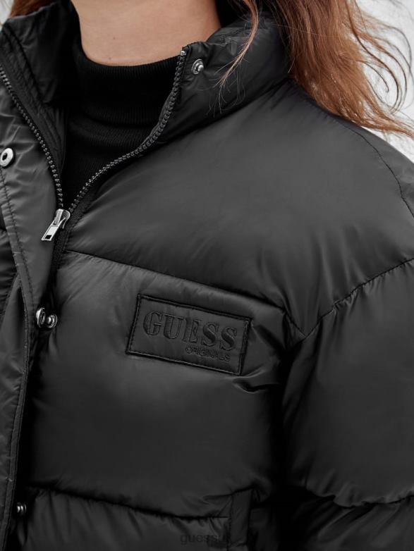 GUESS Unisex Originals Puffer Jacket Black Apparel V28V61800