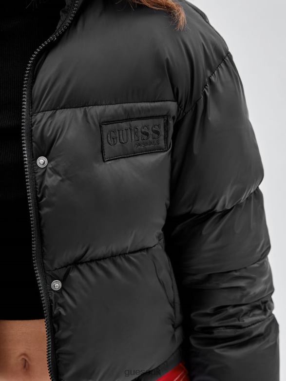 GUESS Unisex Originals Puffer Jacket Black Apparel V28V61800