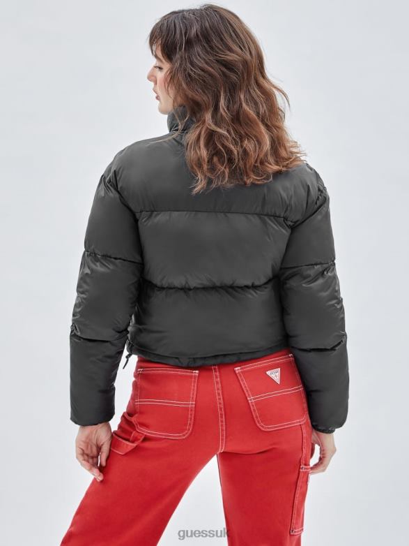 GUESS Unisex Originals Puffer Jacket Black Apparel V28V61800