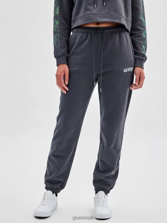 GUESS Unisex Originals x Batman Joggers Jet Black Multi Apparel V28V62479