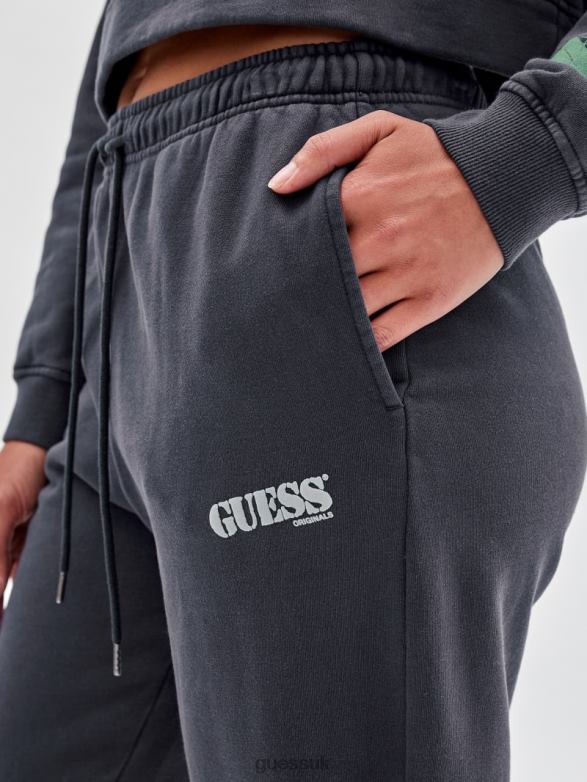 GUESS Unisex Originals x Batman Joggers Jet Black Multi Apparel V28V62479