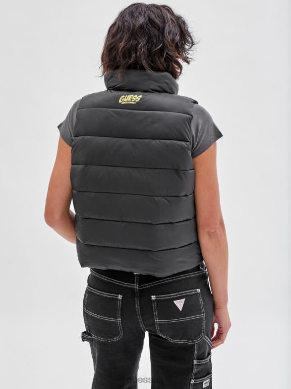 GUESS Unisex Originals x Batman Reversible Vest Black Apparel V28V61344